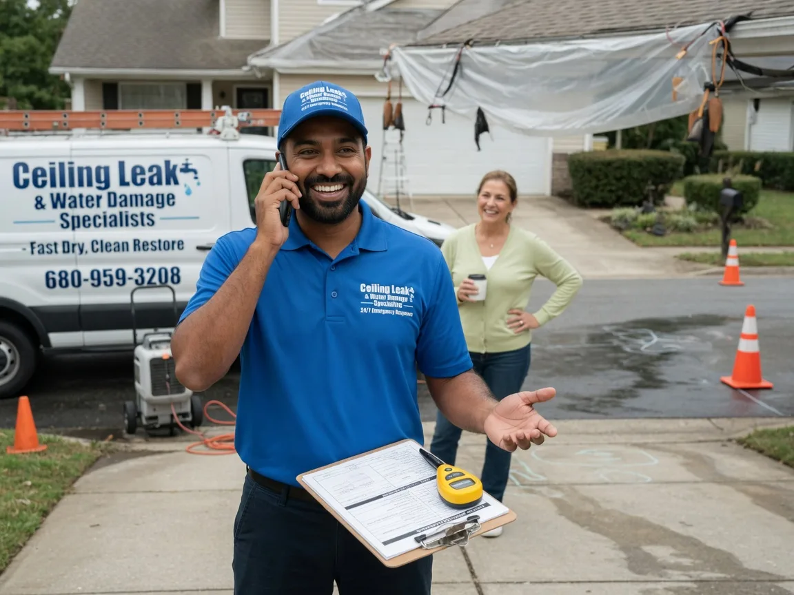 Ceiling Leak Cleanup Teton Village, WY FAQs